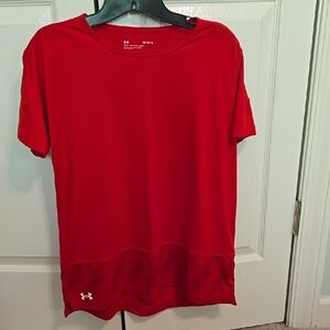 Under Armour Red Short Sleeve T-Shirt